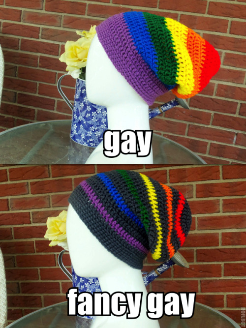 octopodian: societyinfluenced: stevienitram: Since I first introduced my pride beanies back in June,