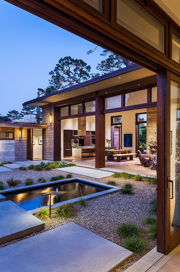 titaniumtopper:  aros:  Zen-like simplicity and elegance in Montecito: Thayer House