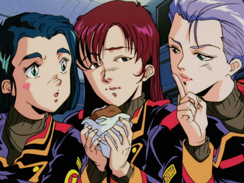 burgers-in-anime:Super Dimensional Fortress Macross II: Lovers Again, episode 1: “Contact