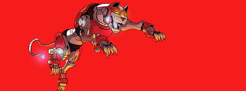 shizumar:The Lions Of Voltron.