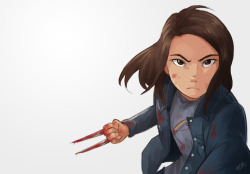 kamobee23: X-23 from Logan(2017) She is AWESOME!!