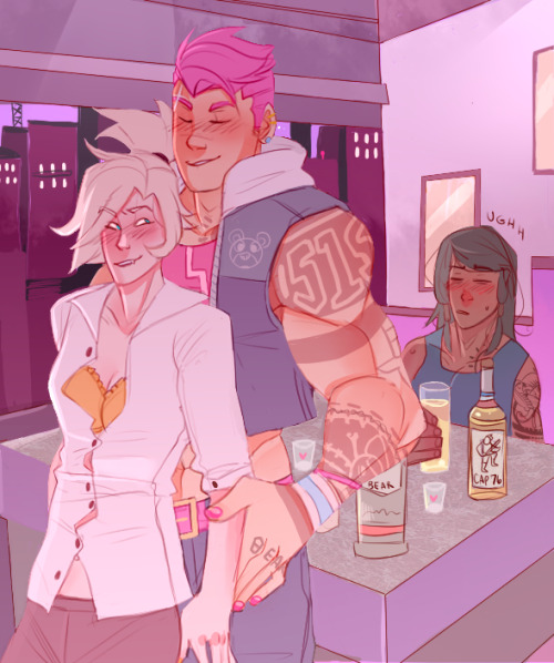 saltylenpai:heres some Mercyharem junk