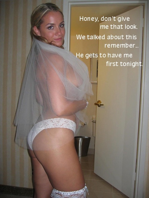 hotwife-cuckold-luv: I didn’t get to even fuck my wife on our wedding night. She was too busy.