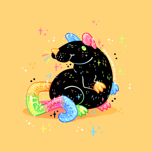 Presenting My Entire Candy Rat Series. Thank You Everyone For Checking It Out. It Was A Really Fun Project