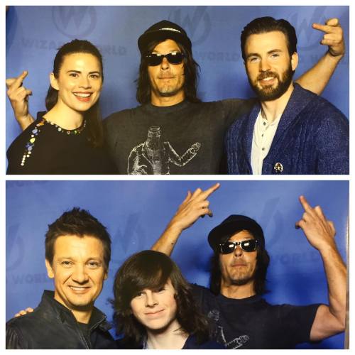 bbuchanann: malfuncsean: Keeping it classy with Norman Reedus.