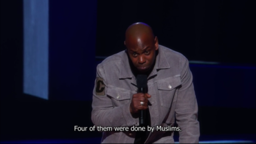 al-mansour:Dave Chappelle on Donald Trump’s Muslim Ban, Equanimity