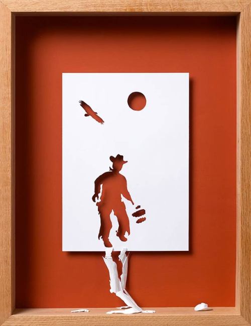 artmonia:  A4 Papercuts by Danish artist Peter Callesen. 