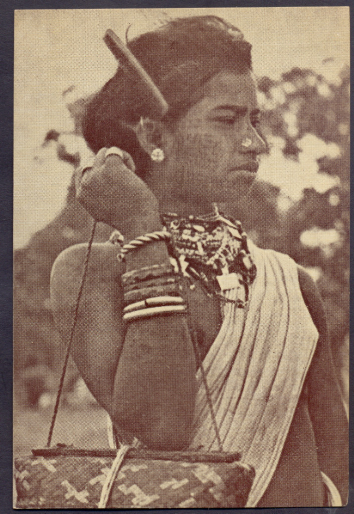   Indian woman, via Old Indian Photographs.   