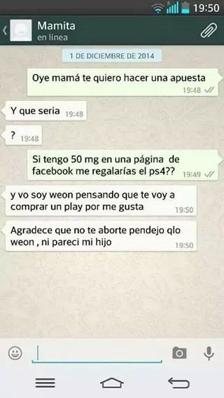 El aborto habría ganado unos 500  me gusta&hellip;.