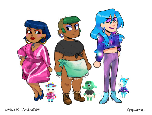 astrofyre: I revamped my Animal Crossing: human edition! I currently have all of these ones except 