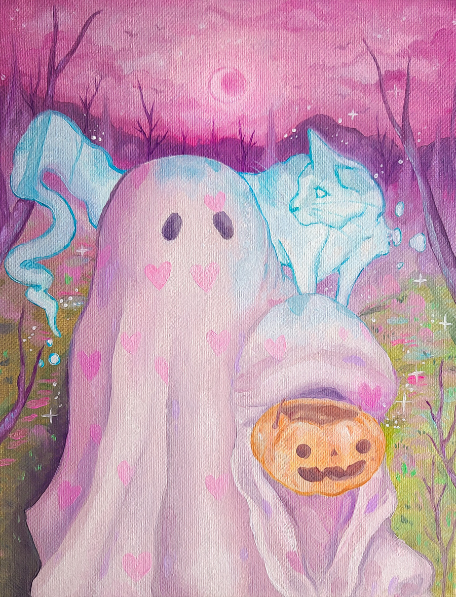 glittertomb:Shelby DeGarmo Halloween art porn pictures