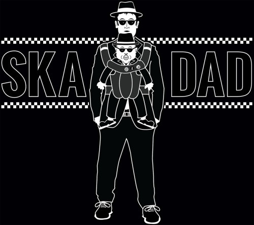 Ska Dad T-Shirt, available now on Teepublic! https://www.teepublic.com/t-shirt/375319-ska-dad