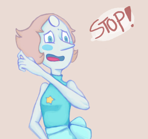 shiroteama:  I just wanted to see pearl blushing (>w<)