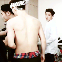 junniiiiie:  YG's shirtless boys ._.♥     