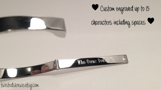 twistedskrews:  twistedskrews:  ♥ AUGUST REBLOG GIVE-A-WAY!FREE BDSM DISCREET custom