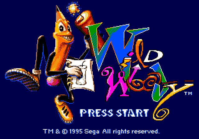 Title Wild Woody Sega Sega Cd 1995