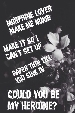 enslavedsouls:  Heroine - Sleeping With Sirens