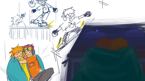 foureyedronin: jet set radio sketches! (mostly beatyoyo) ((you’ve been warned)) (((or not since this