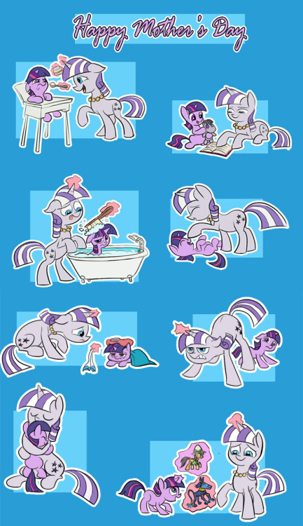 fearingfun:  nuksponyart:  Twilight Velvet be like: just gonna conceive two of the most powerful ponies around and they’ll both become royalty and have ties to Princes Celestia herself. No big deal.  I say she did a pretty darn great job.  <3