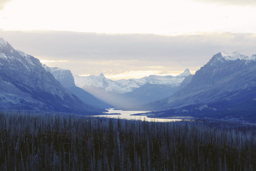 alexstrohl:  On the back roads of Glacier National Park, MontanaWith Andrea 