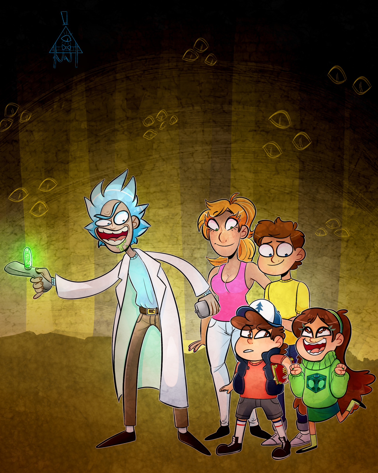 sugarandmemories:  Rick babysits for one day and the whole world is ruined 