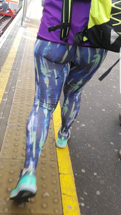 Tight yoga pants ass