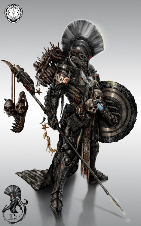 metalsaurus:  Helldivers Ajax, Marvok, [unknown], Winchester, British Helldiver, Zatoichi, Mercury, and Ares by St. Theo 