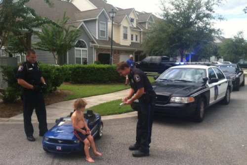 collegehumor:  Kid in Mustang Gets Speeding Ticket Man, I told you already, it’s just Capri Sun, for real. 