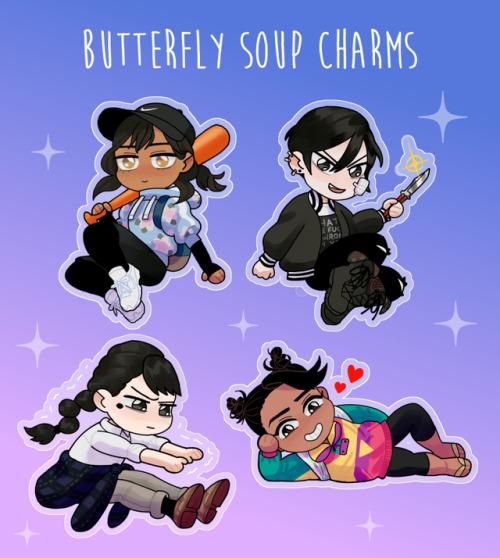 brianna-lei:Butterfly Soup charms are up for preorder!! The next things I have planned are prints an