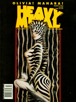 theartofthecover:  Heavy Metal Magazine Vol.