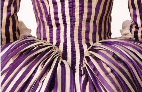 18th century fashion: purpleRed | Green | Yellow