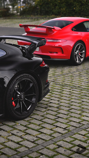 amazingcars:  GT3 Bootys. by DENNISVDMEIJS Photography on Flickr. 