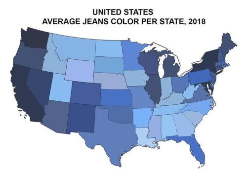 wolfchaldo:wumblr: smegma-factory: How ttf do you even get data like this?    if you click through to the source, which is reddit, you can see that in many cases you don’t need any data at all! you can just retitle a population map, and delete your