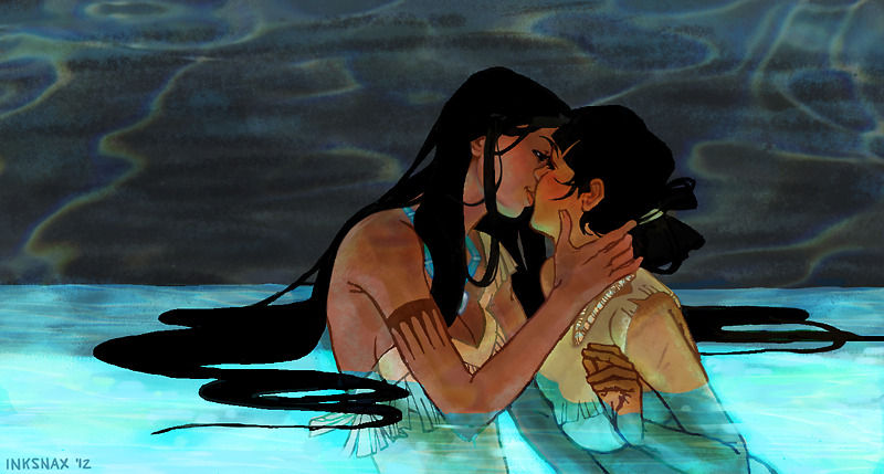 yamino:  hellyeahdisneyfanart:  Pocahontas &amp; Nakoma.  relevant to my interests