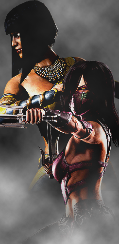 king-of-aces:  Kitana all day then Jade.