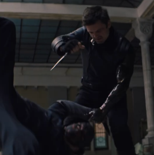 buckysamtagteam:Bucky and knives This is hot as fuck. I’m here for the knife action. I’ll be in my b