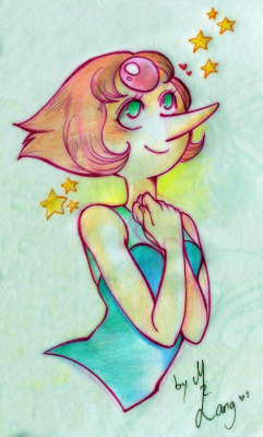 m-lang:  Con sketch of Pearl for my dearest
