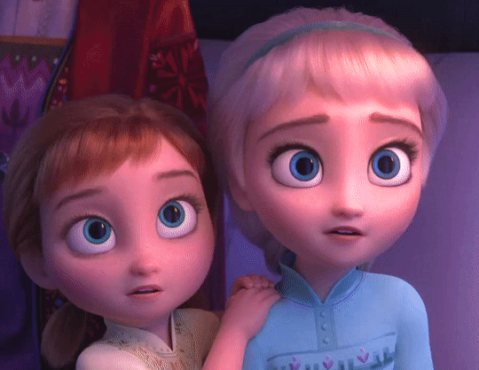 Frozen — #so cute I'm gonna die #thank you animators