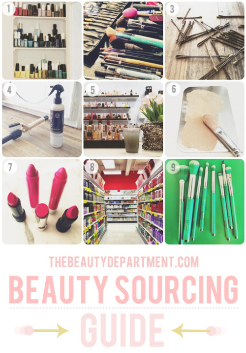 DIY Where to Buy Beauty Products of All Kinds from The Beauty Department here. Really comprehensive 