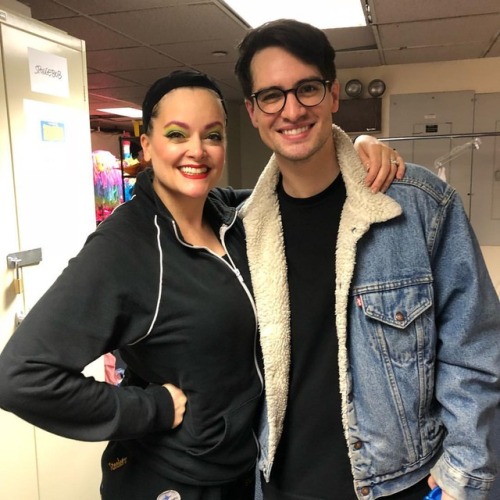 gaelengillilandmiller: Thanks for coming to visit @spongebobbway @brendonurie was so great to see yo