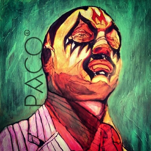 librelucha:
“ Thinking of getting some prints done to sell… Its the first layers of my #milmascaras. #art #painting #originalartwork #theartofpaco #originalwork #luchador #luchalibre #mexicanwrestling by theartofpaco http://ift.tt/1oeqxUH
”
If you...