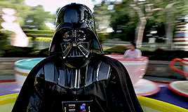 pixelrey:  Darth Vader goes to Disneyland