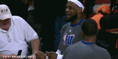 LeBron cookin lol 