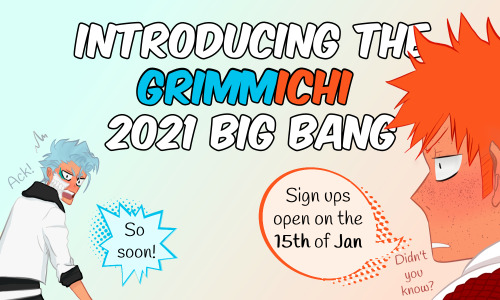 grimmichibigbang:GRIMMICHI BIG BANG 2021Calling all writers, artists, and editors in the GrimmIchi f