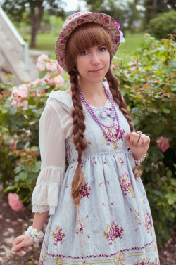 angie-dream:  My outfit from vacations in Estonia. Dress - Violets inside Mansions by Innocent World. 