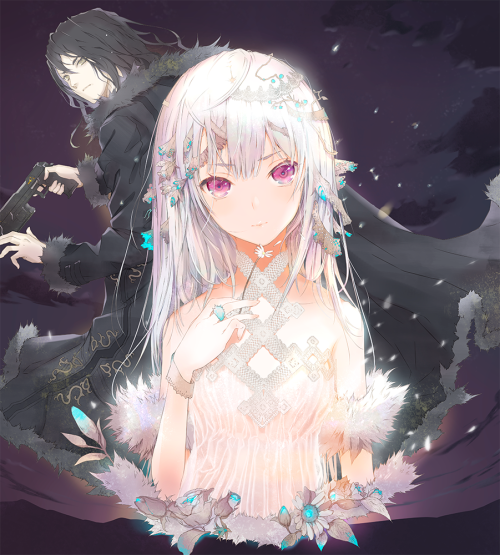 (ふゆの春秋さんのツイート: &ldquo;細音啓先生のNovel0『ワールドエネミー』本日発売です、ポスター用に結構細かい作業しているので毛先など見てくださるとうれしい2枚目 https:/