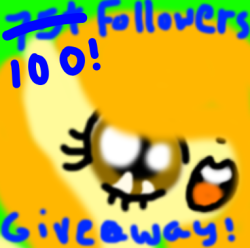 ask-sunlightstream:  I reached 100 followers! The rules will all stay the same; you still have to reblog like. BUUUUT, because of getting 100 followers, I will pick TWO MORE WINNERS that will get a face shoot of their OC drawn by me! The deadline does