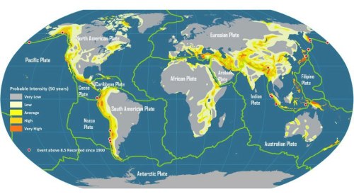 Mapping Seismic Activity: Vulnerable vs. Non-Vulnerable RegionsThe study of plate tectonics offers a