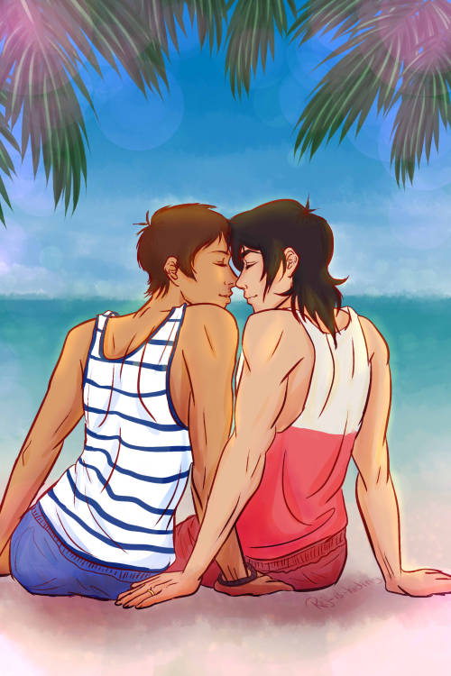 My piece from 2019 for the @domestic-klance-zineIt’s a free digital zine, check it out ❤️ 