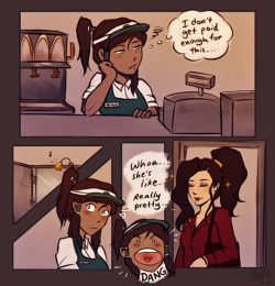 iahfy:barista au comic i forgot about a long